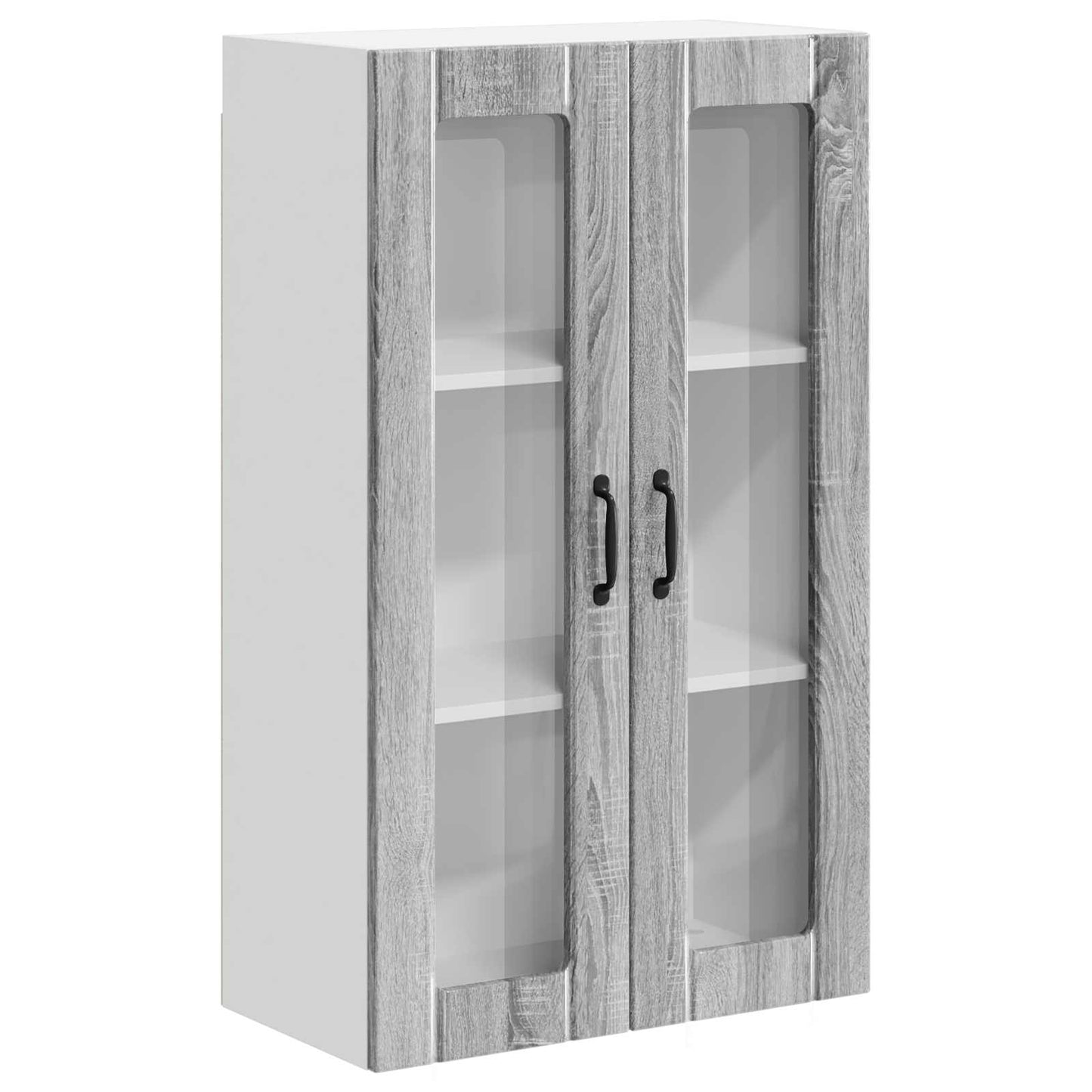vidaXL Küchenwandschrank Graues Sonoma 60 x 31 x 100 cm Holzwerkstoff