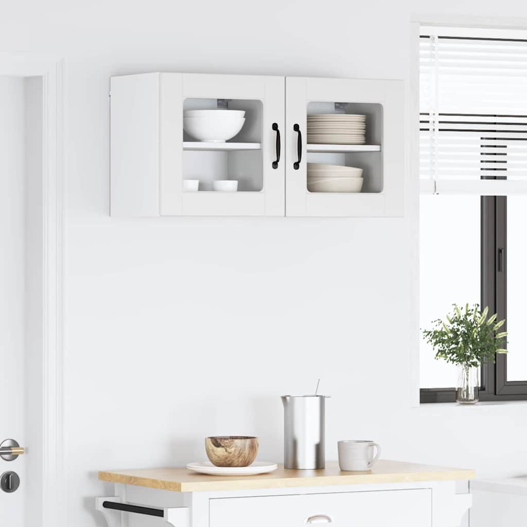 vidaXL Küchenschrank mit Regal Weiß 40 x 31 x 40 cm Holzwerkstoff