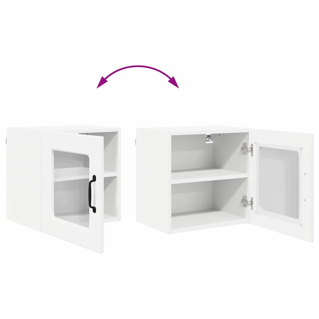 vidaXL Küchenschrank mit Regal Weiß 40 x 31 x 40 cm Holzwerkstoff