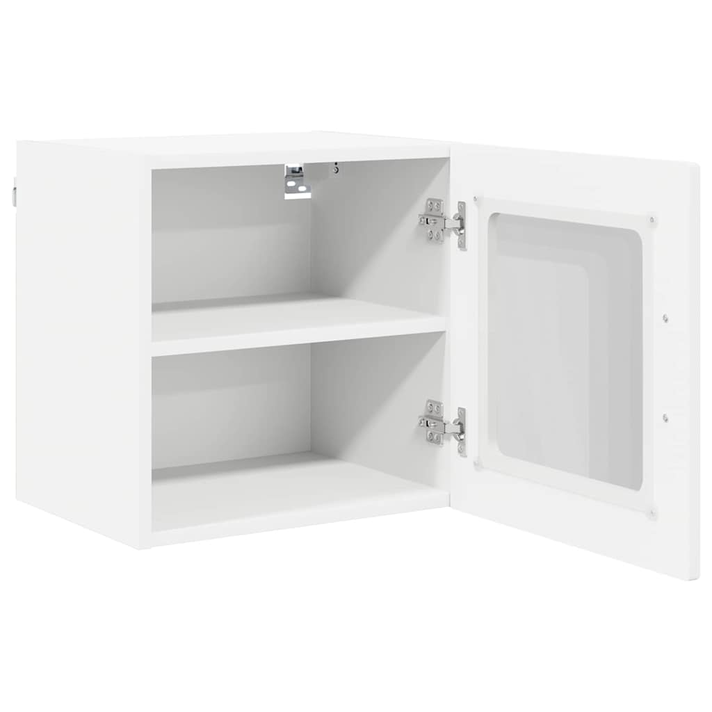 vidaXL Küchenschrank mit Tür 2 pcs Weiß 40 x 31 x 40 cm Holzwerkstoff