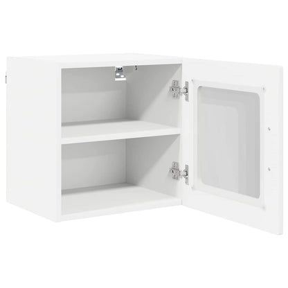 vidaXL Küchenschrank mit Tür 2 pcs Weiß 40 x 31 x 40 cm Holzwerkstoff