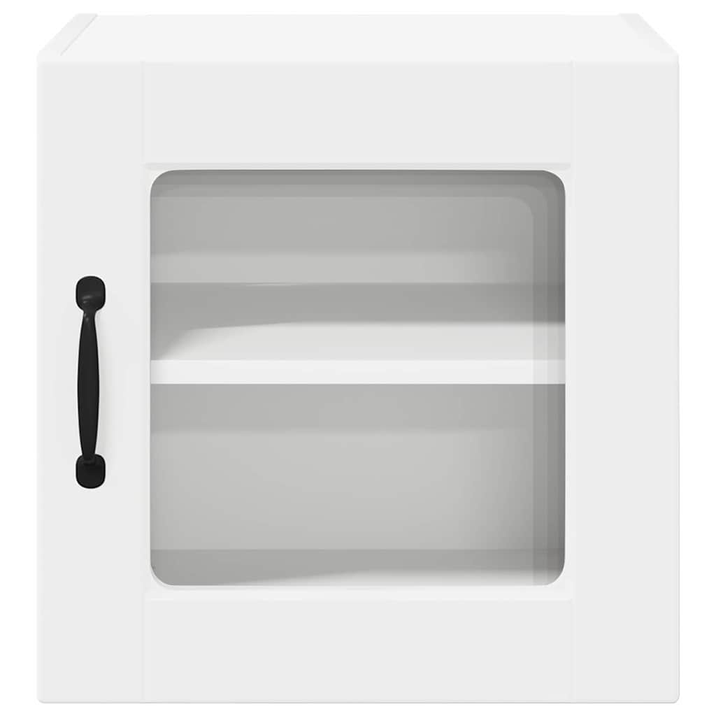 vidaXL Küchenschrank mit Tür 2 pcs Weiß 40 x 31 x 40 cm Holzwerkstoff
