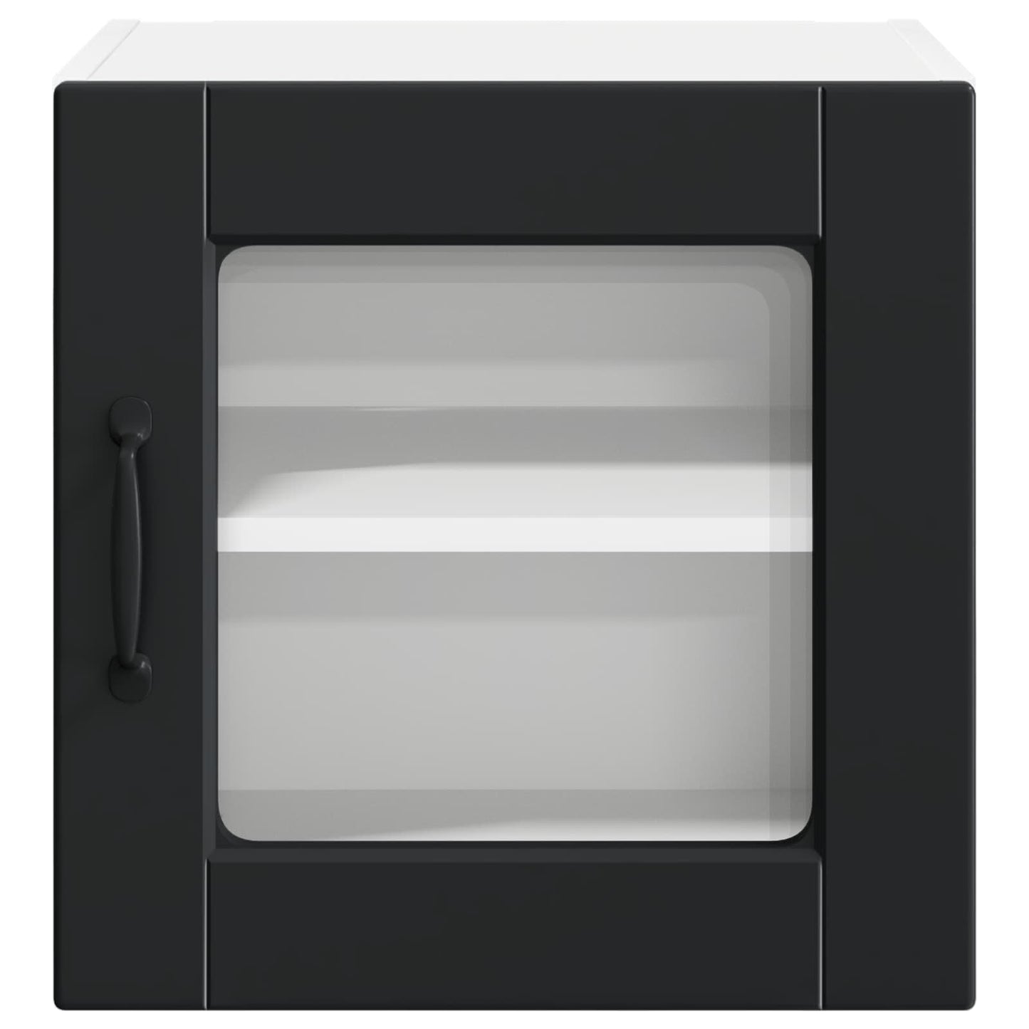 vidaXL Küchenschrank mit Regal Schwarz 40 x 31 x 40 cm Holzwerkstoff