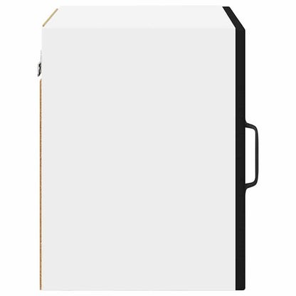 vidaXL Küchenschrank 2 pcs Schwarz 40 x 31 x 40 cm Holzwerkstoff