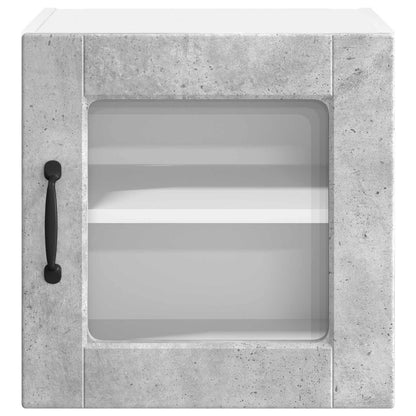vidaXL Küchenschrank mit Tür Beton Grau 40 x 31 x 40 cm Holzwerkstoff