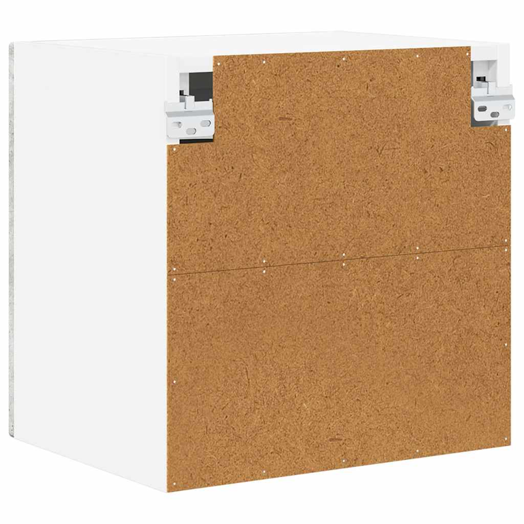 vidaXL Küchenschrank 2 pcs Beton Grau 40 x 31 x 40 cm Holzwerkstoff