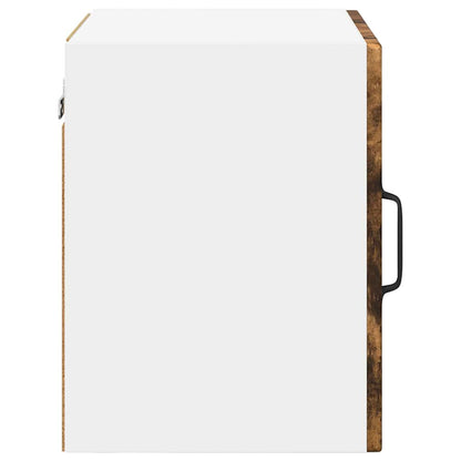 Küchenschrank mit Regal 2 pcs Geräucherte Eiche 40 x 31 x 40 cm