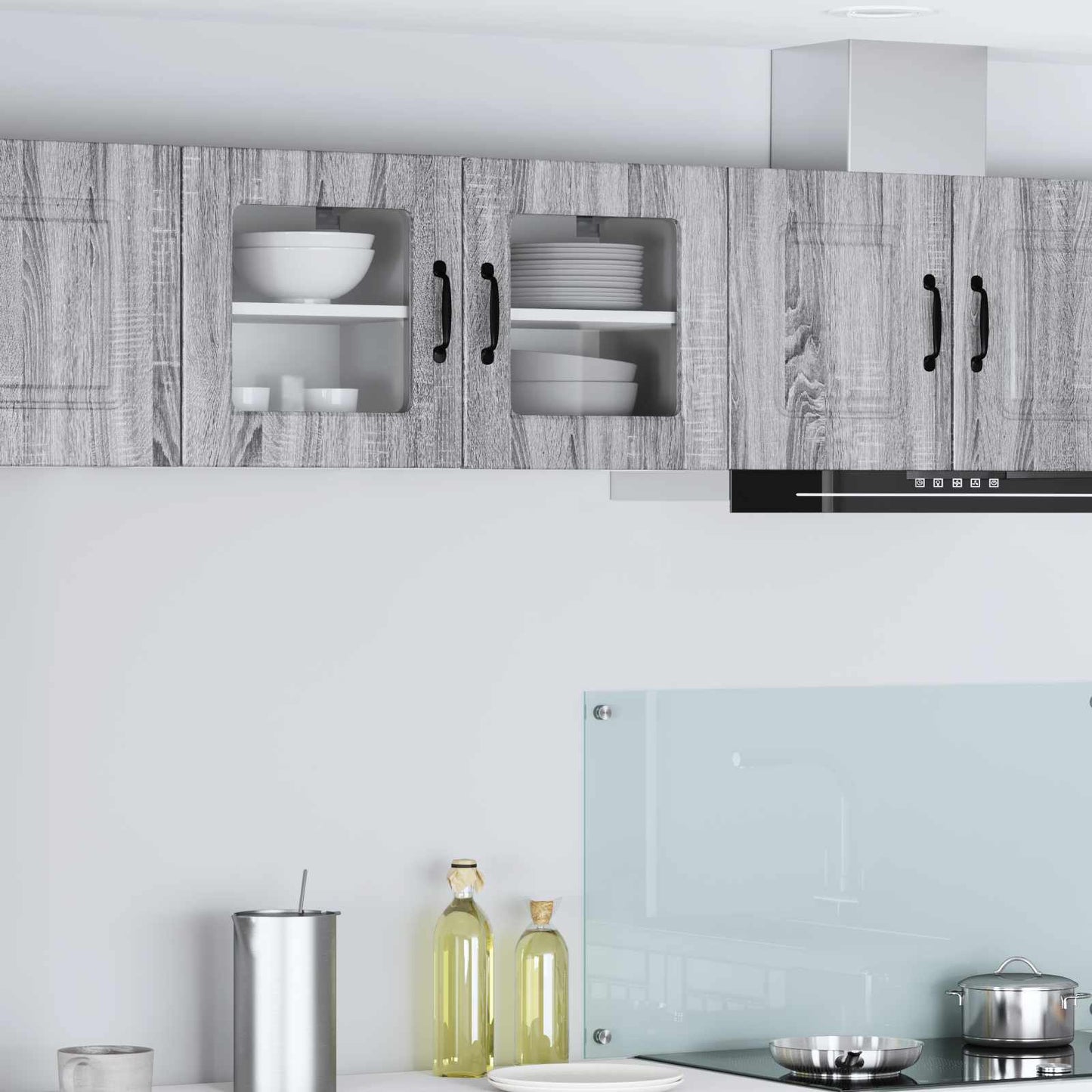 vidaXL Küchenschrank Graues Sonoma 40 x 31 x 40 cm Holzwerkstoff