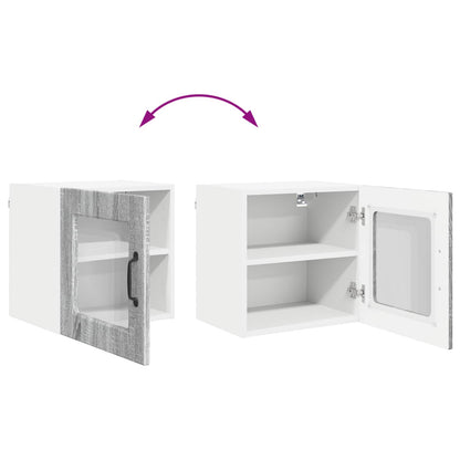 vidaXL Küchenschrank 2 pcs Graues Sonoma 40 x 31 x 40 cm Holzwerkstoff