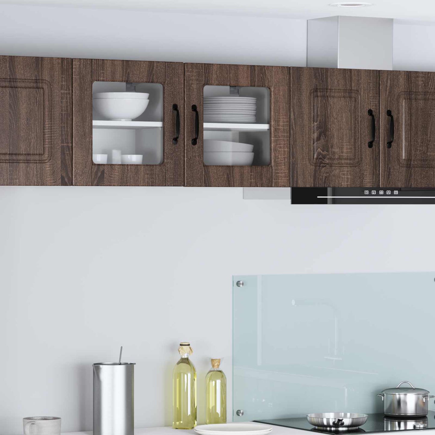 vidaXL Küchenschrank Braun Eichen-Optik 40 x 31 x 40 cm Holzwerkstoff