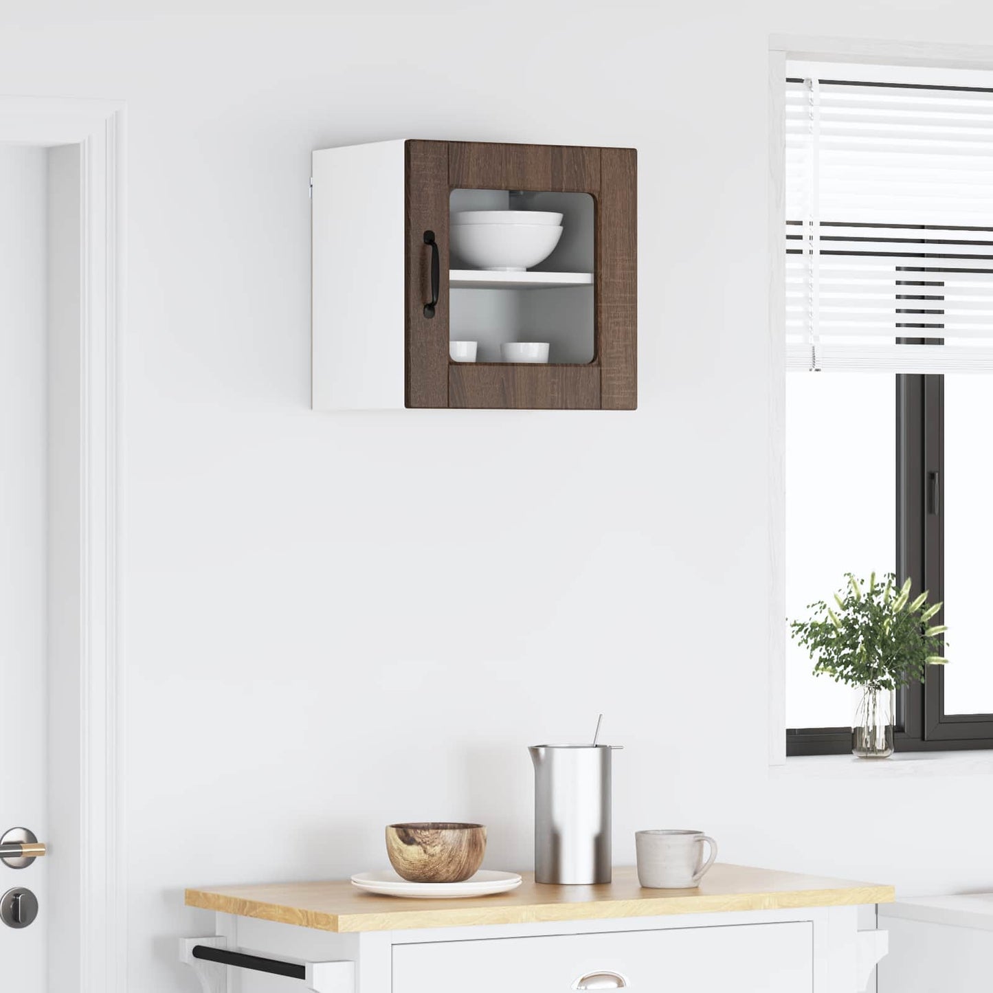 vidaXL Küchenschrank Braun Eichen-Optik 40 x 31 x 40 cm Holzwerkstoff