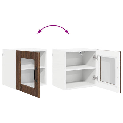 vidaXL Küchenschrank Braun Eichen-Optik 40 x 31 x 40 cm Holzwerkstoff