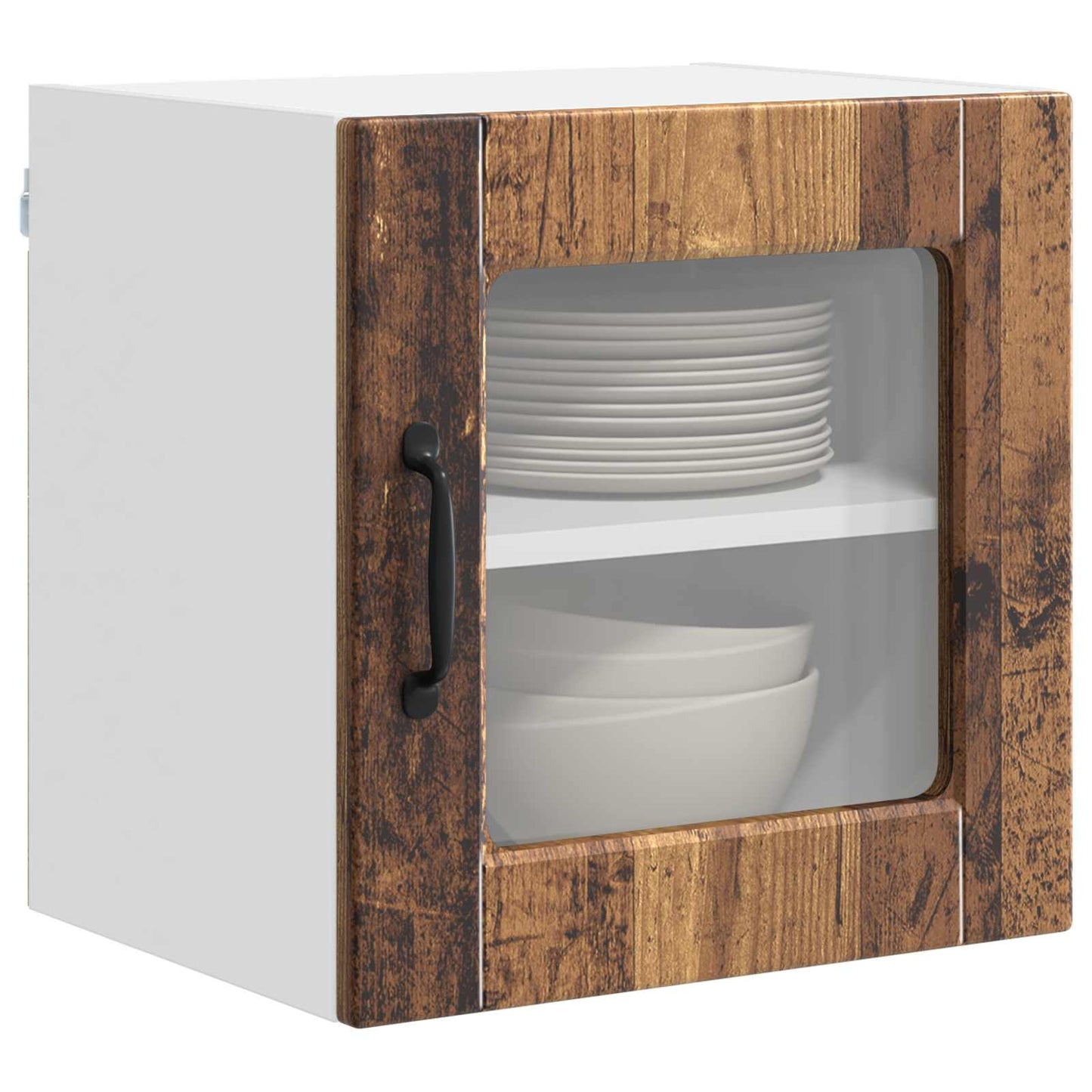 vidaXL Küchenschrank mit Regal Altholz 40 x 31 x 40 cm Holzwerkstoff