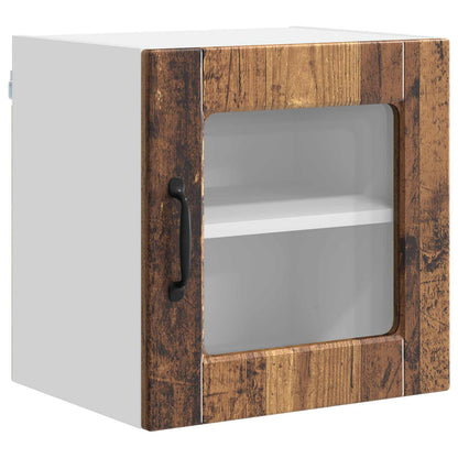 vidaXL Küchenschrank 2 pcs Altholz 40 x 31 x 40 cm Holzwerkstoff