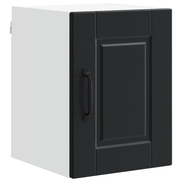 vidaXL Küchenschrank mit Regal Schwarz 30 x 31 x 40 cm Holzwerkstoff