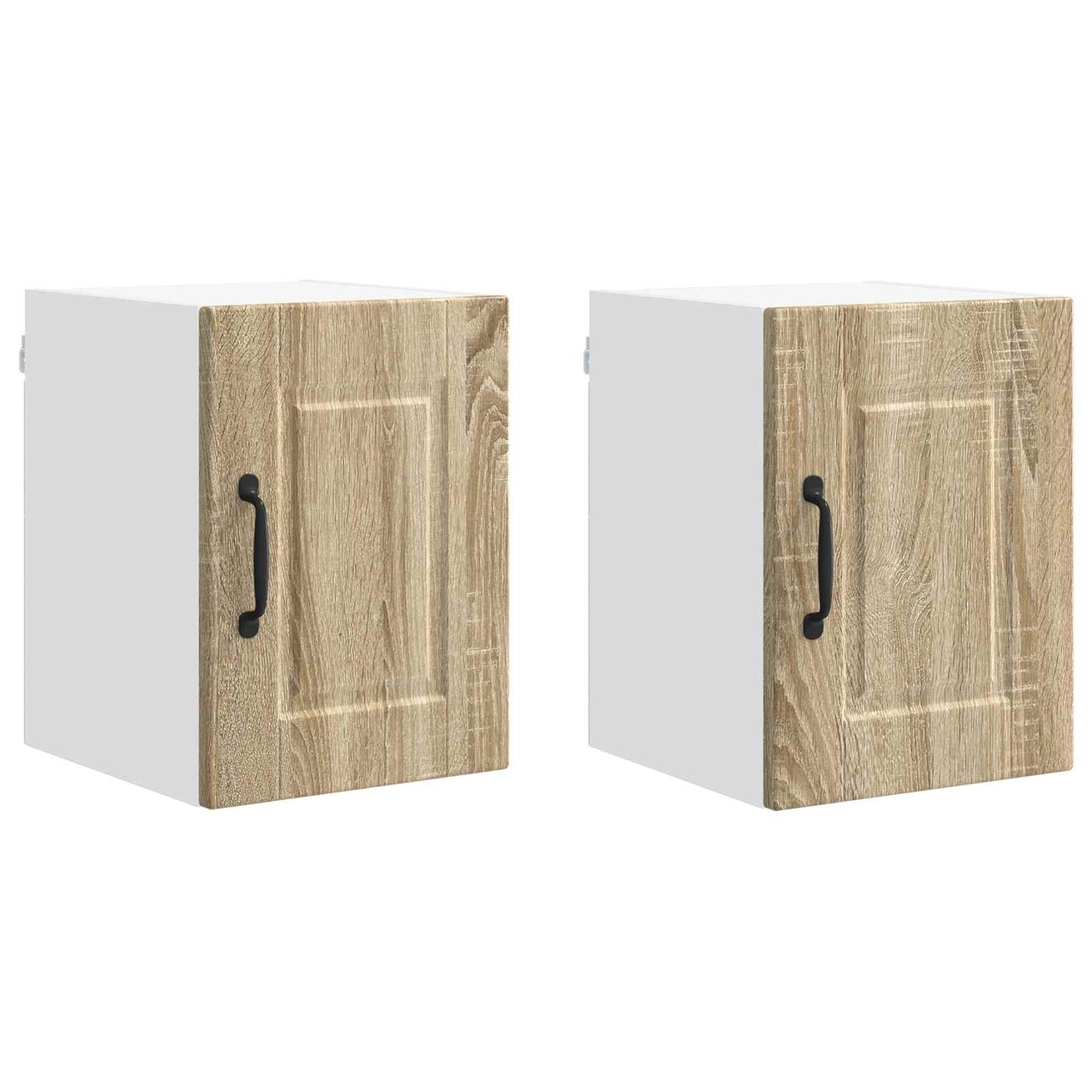 vidaXL Küchenschrank 2 pcs Sonoma-Eiche 30 x 31 x 40 cm Holzwerkstoff