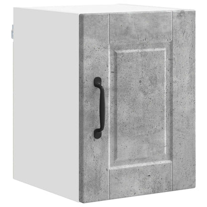 vidaXL Küchenschrank mit Tür Beton Grau 30 x 31 x 40 cm Holzwerkstoff