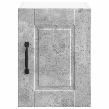 vidaXL Küchenschrank 2 pcs Beton Grau 30 x 31 x 40 cm Holzwerkstoff