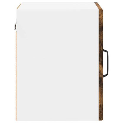 Küchenschrank mit Regal 2 pcs Geräucherte Eiche 30 x 31 x 40 cm