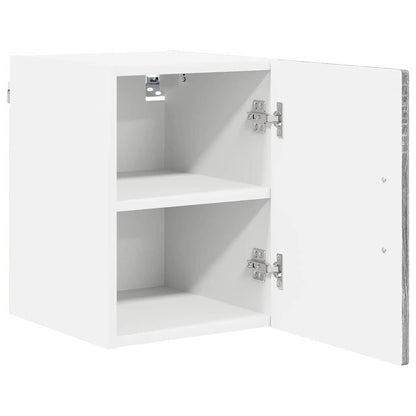 vidaXL Küchenschrank 2 pcs Graues Sonoma 30 x 31 x 40 cm Holzwerkstoff