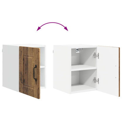 vidaXL Küchenschrank 2 pcs Altholz 30 x 31 x 40 cm Holzwerkstoff