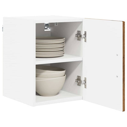 vidaXL Küchenschrank 2 pcs Altholz 30 x 31 x 40 cm Holzwerkstoff