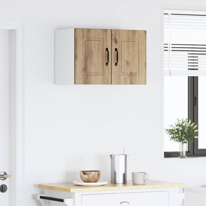vidaXL Küchenschrank 2 pcs Artisan-Eiche 30 x 31 x 40 cm Holzwerkstoff