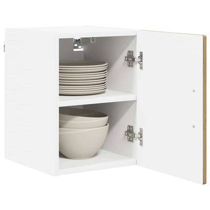 vidaXL Küchenschrank 2 pcs Artisan-Eiche 30 x 31 x 40 cm Holzwerkstoff
