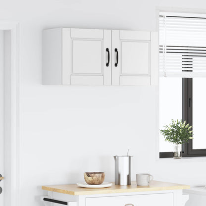 vidaXL Küchenschrank mit Tür 2 pcs Weiß 40 x 31 x 40 cm Holzwerkstoff