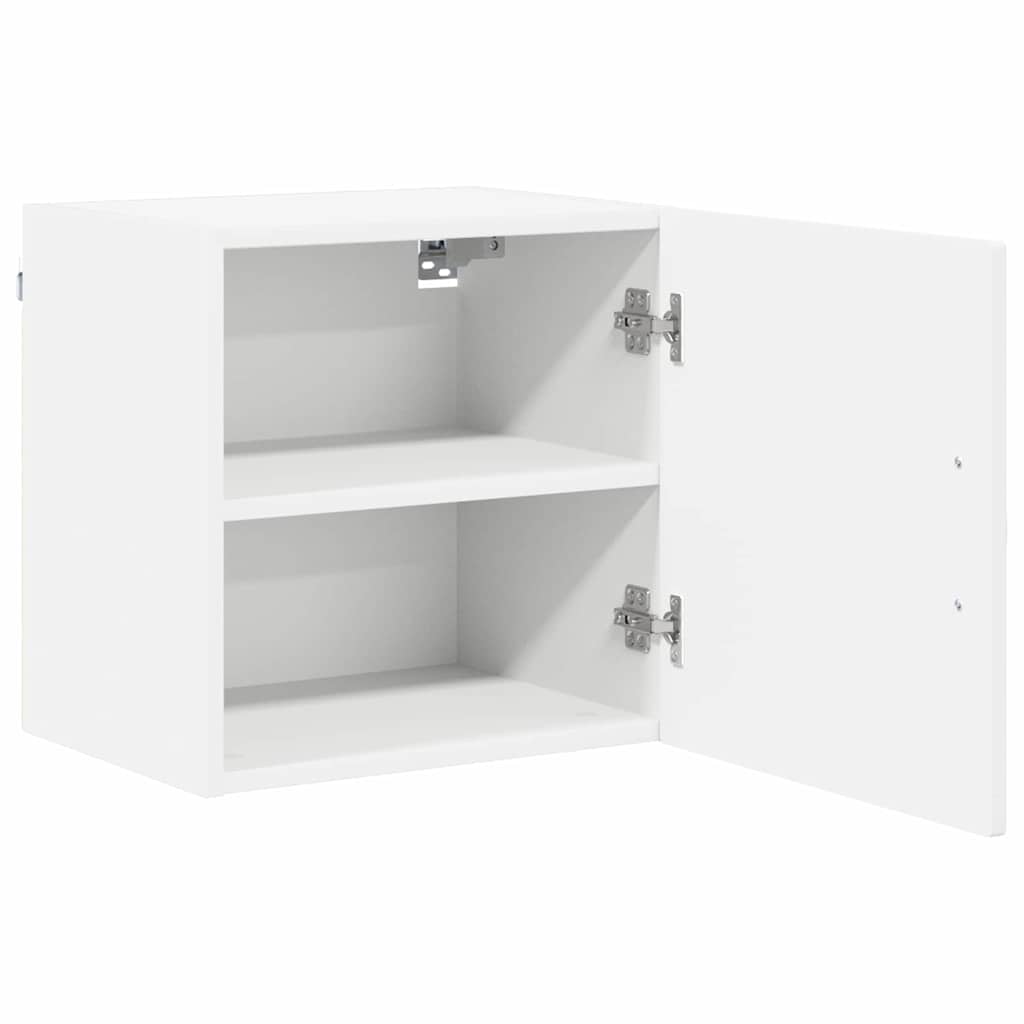 vidaXL Küchenschrank mit Tür 2 pcs Weiß 40 x 31 x 40 cm Holzwerkstoff