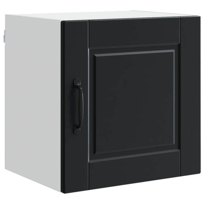 vidaXL Küchenschrank mit Regal Schwarz 40 x 31 x 40 cm Holzwerkstoff