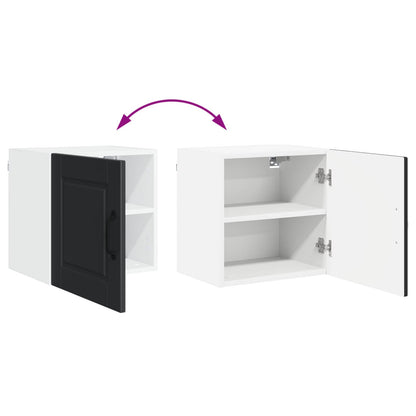 vidaXL Küchenschrank mit Regal Schwarz 40 x 31 x 40 cm Holzwerkstoff