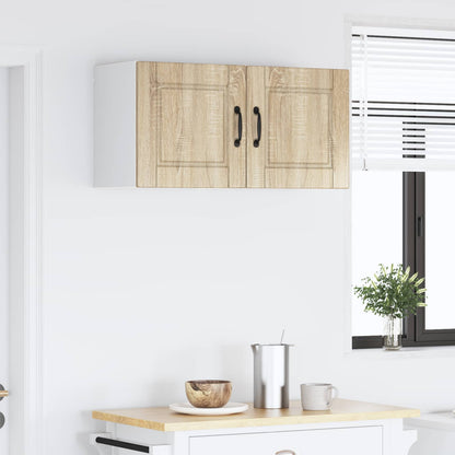 vidaXL Küchenschrank 2 pcs Sonoma-Eiche 40 x 31 x 40 cm Holzwerkstoff