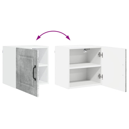 vidaXL Küchenschrank mit Tür Beton Grau 40 x 31 x 40 cm Holzwerkstoff