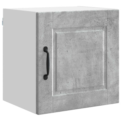 vidaXL Küchenschrank 2 pcs Beton Grau 40 x 31 x 40 cm Holzwerkstoff