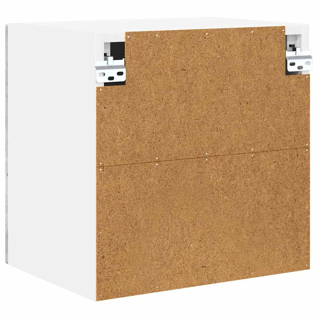 vidaXL Küchenschrank 2 pcs Beton Grau 40 x 31 x 40 cm Holzwerkstoff
