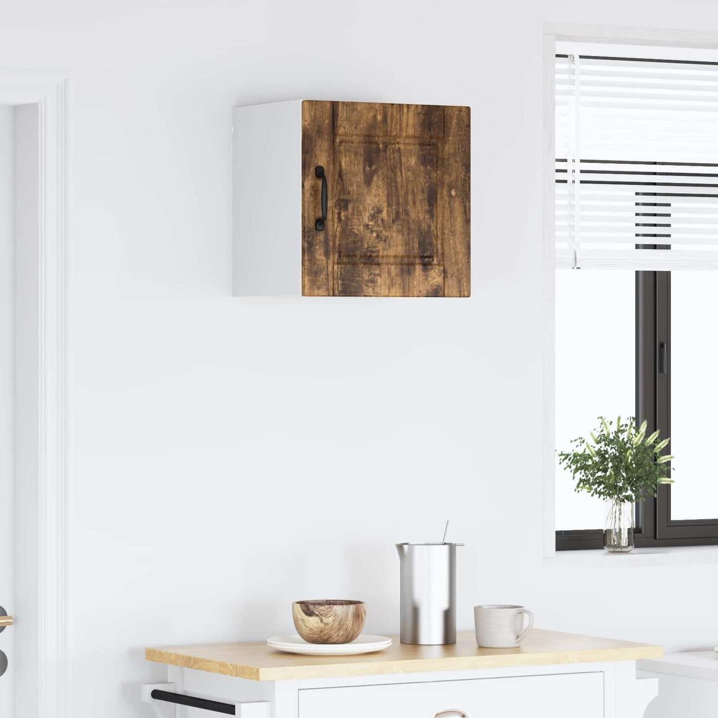 vidaXL Küchenschrank Geräucherte Eiche 40 x 31 x 40 cm Holzwerkstoff
