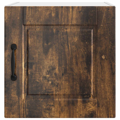 Küchenschrank mit Regal 2 pcs Geräucherte Eiche 40 x 31 x 40 cm