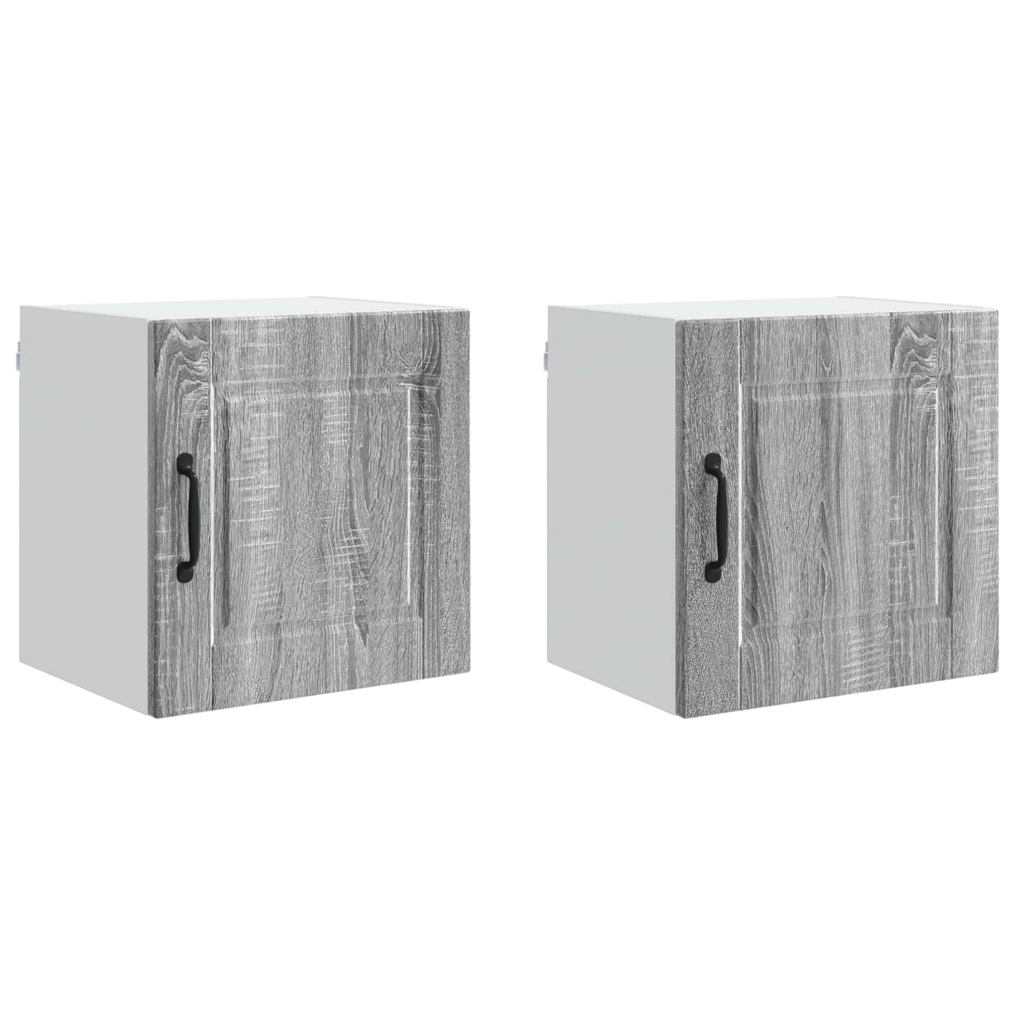 vidaXL Küchenschrank 2 pcs Graues Sonoma 40 x 31 x 40 cm Holzwerkstoff