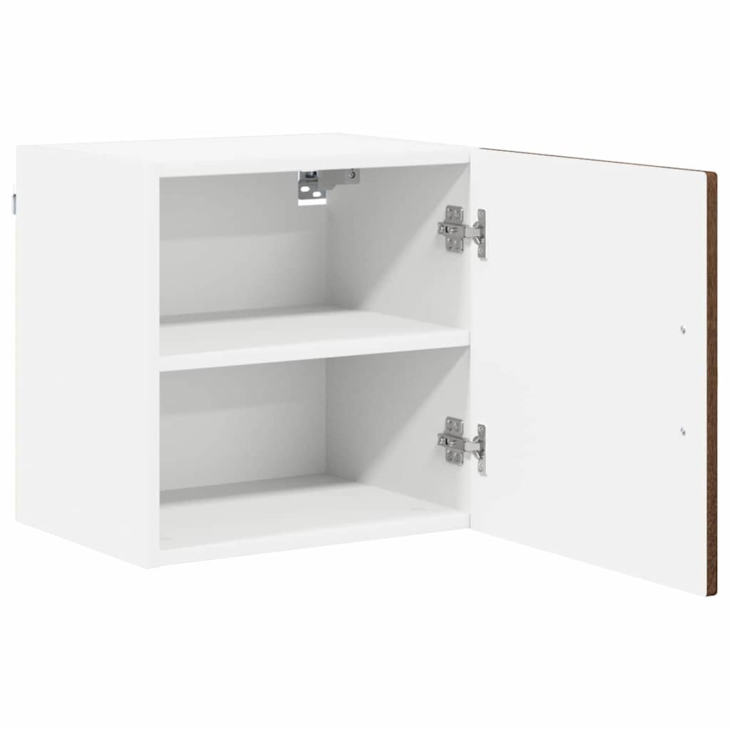 vidaXL Küchenschrank mit Tür 2 pcs Braun Eichen-Optik 40 x 31 x 40 cm