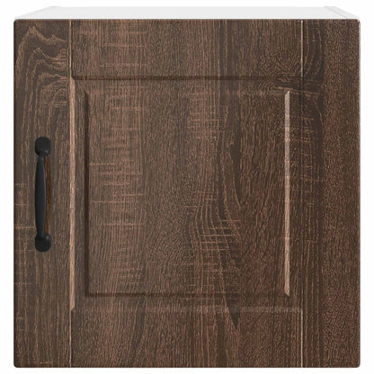 vidaXL Küchenschrank mit Tür 2 pcs Braun Eichen-Optik 40 x 31 x 40 cm