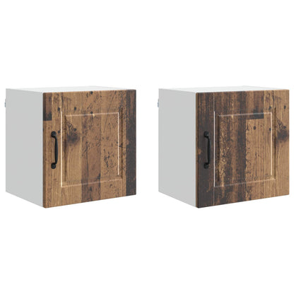 Küchenschrank 2 pcs Altholz 40 x 31 x 40 cm Holzwerkstoff
