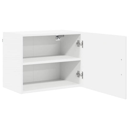 vidaXL Küchenschrank mit Tür 2 pcs Weiß 50 x 31 x 40 cm Holzwerkstoff