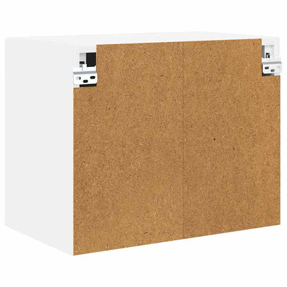 vidaXL Küchenschrank mit Tür 2 pcs Weiß 50 x 31 x 40 cm Holzwerkstoff