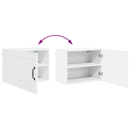 vidaXL Küchenschrank mit Tür 2 pcs Weiß 50 x 31 x 40 cm Holzwerkstoff