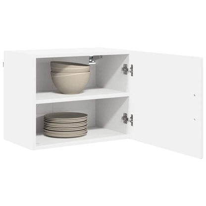 vidaXL Küchenschrank mit Tür 2 pcs Weiß 50 x 31 x 40 cm Holzwerkstoff