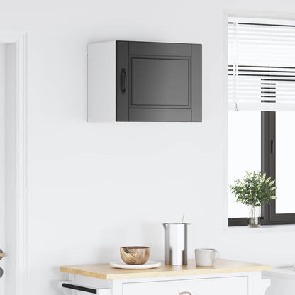 vidaXL Küchenschrank mit Regal Schwarz 50 x 31 x 40 cm Holzwerkstoff