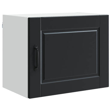 vidaXL Küchenschrank mit Regal Schwarz 50 x 31 x 40 cm Holzwerkstoff