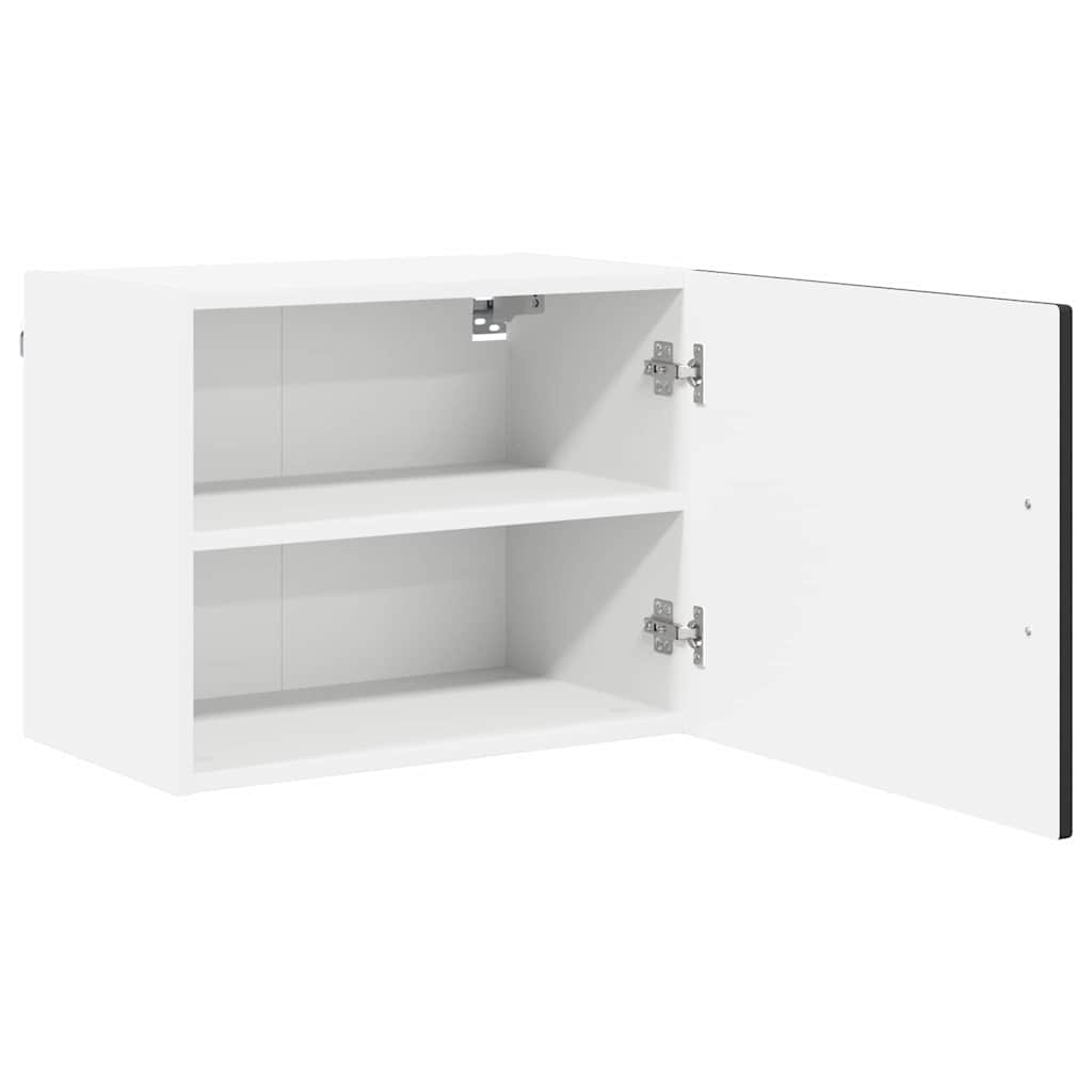vidaXL Küchenschrank mit Regal Schwarz 50 x 31 x 40 cm Holzwerkstoff