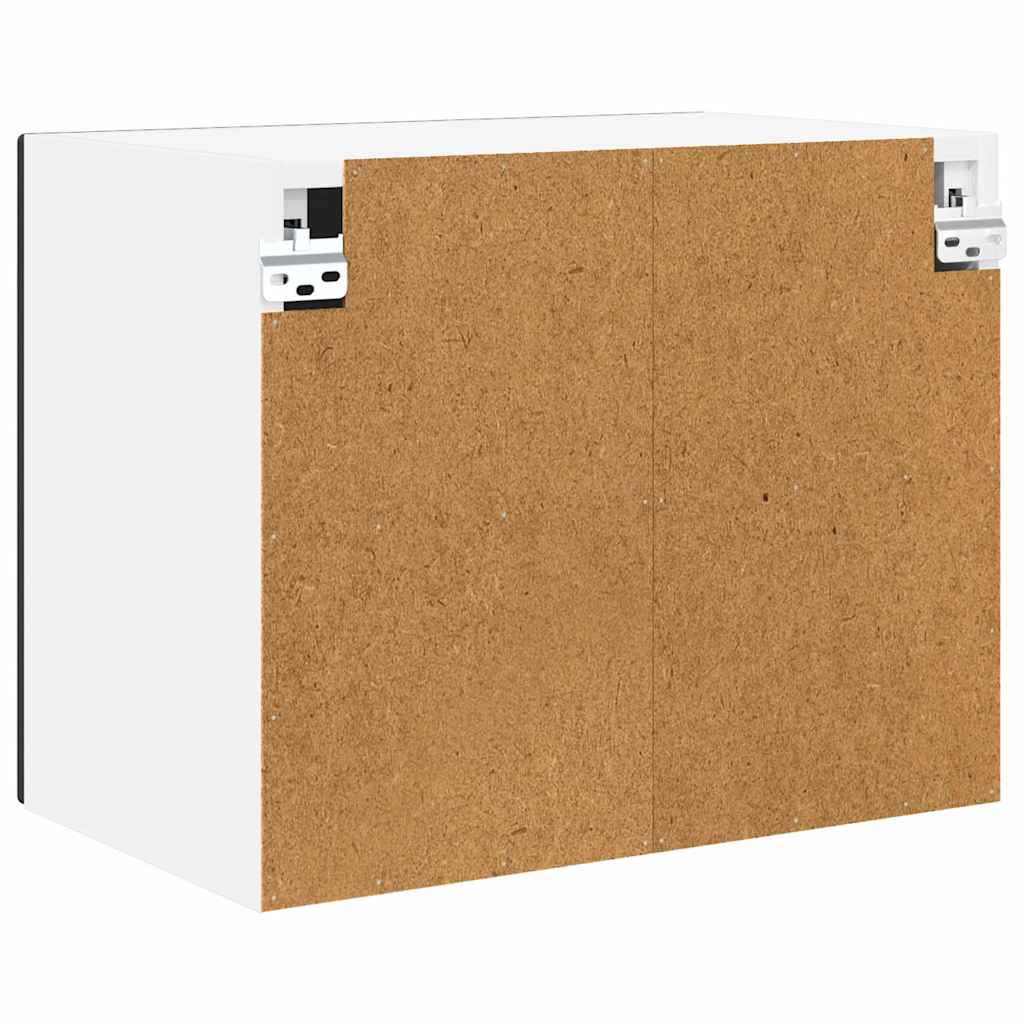 vidaXL Küchenschrank mit Regal Schwarz 50 x 31 x 40 cm Holzwerkstoff